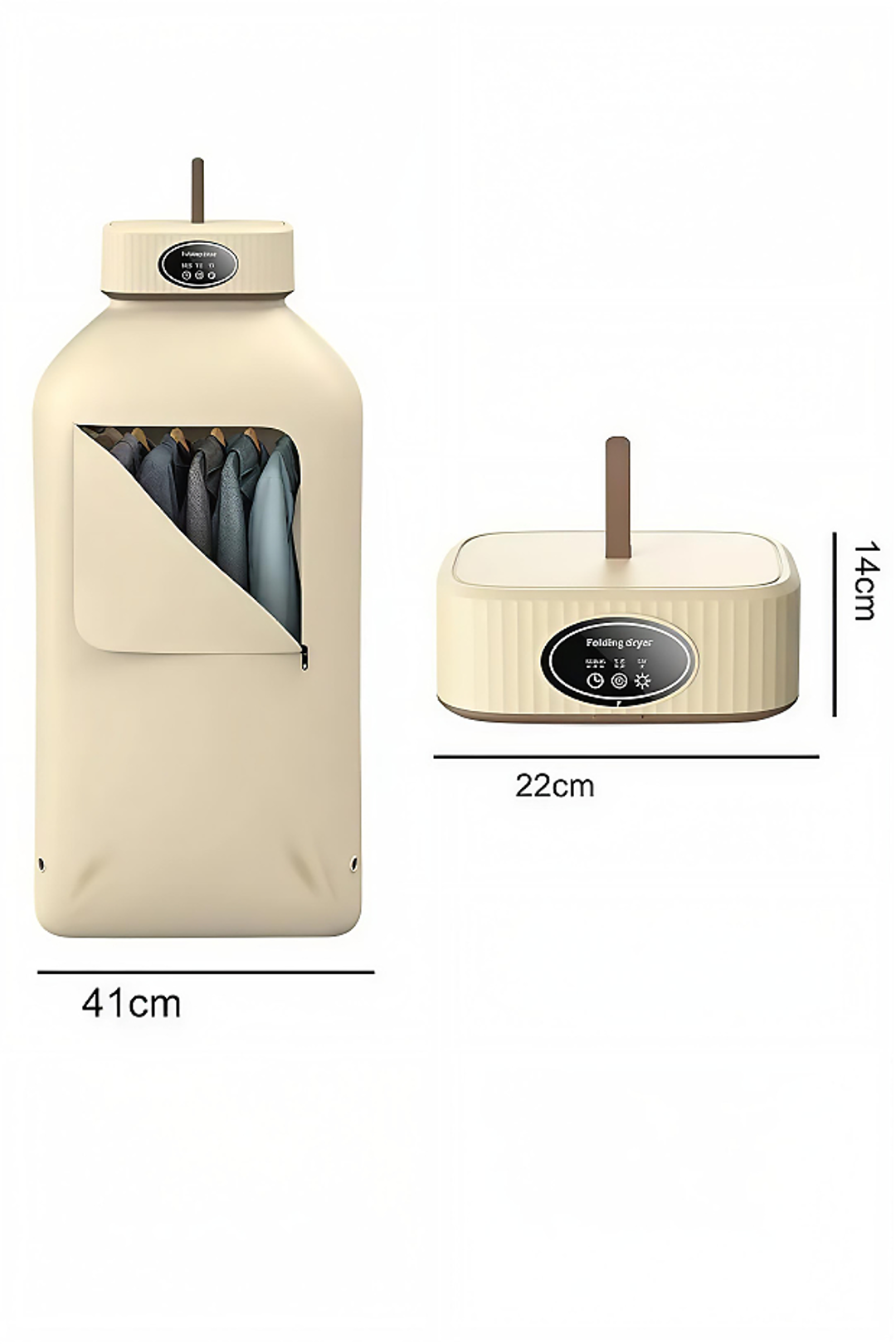 NuvixDry - Taşınabilir Katlanabilir Kurutma Makinesi